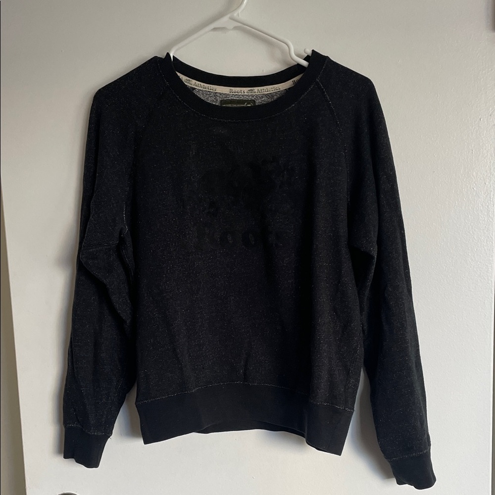 Black Roots Canada Crewneck Sweater